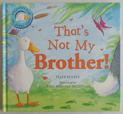 Beispielbild fr Thats Not My Brother! (Gatefold Picture Book) zum Verkauf von SecondSale