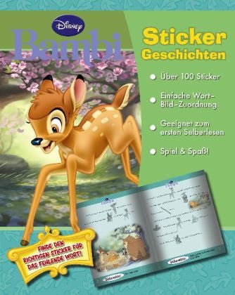 9781407508979: Bambi: Disney Stickerbuch