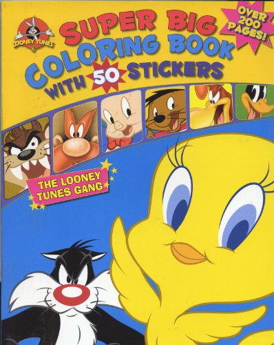 9781407534084: Looney Tunes Super Big Coloring Book W/50 Stickers