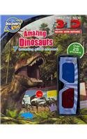 Imagen de archivo de Amazing Dinosaurs: With 3d Glasses (Discovery 3d Sticker) a la venta por Ergodebooks