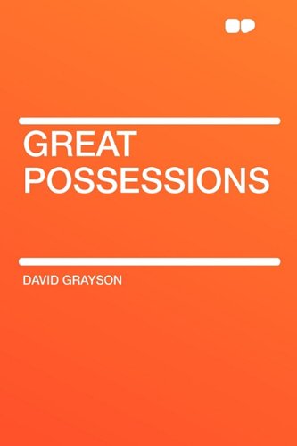 Great Possessions (9781407608846) by Grayson, David