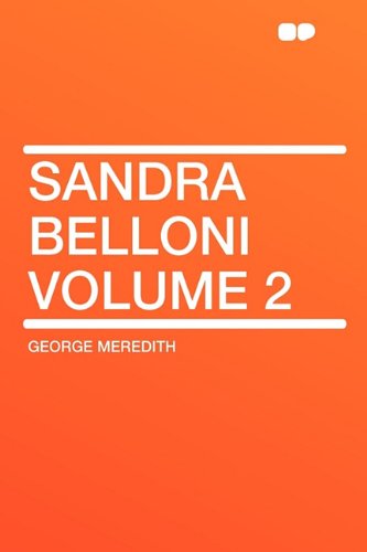 Sandra Belloni Volume 2 (9781407625911) by Meredith, George