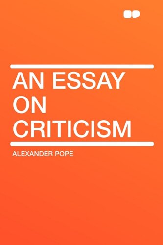 9781407643250: An Essay on Criticism