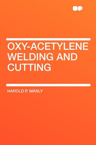 Beispielbild fr Oxy-Acetylene Welding and Cutting zum Verkauf von Basement Seller 101