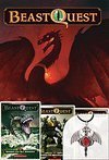 Stock image for Beast Quest Set 1-4: Beast Quest #1: Ferno the Fire Dragon, Beast Quest #2: Sepron the Sea Serpent, Beast Quest #3: Cypher the Mountain Giant, Beast Quest #4: Tagus the Night Horse for sale by MusicMagpie