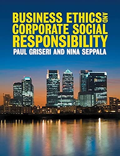 Imagen de archivo de Business Ethics and Corporate Social Responsibility a la venta por WorldofBooks