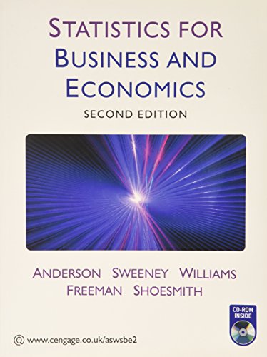 Beispielbild fr Statistics for Business and Economics zum Verkauf von WorldofBooks