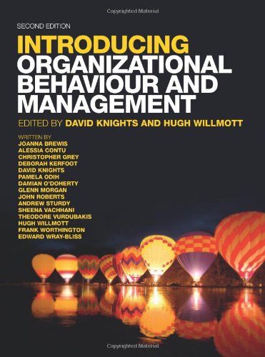 Imagen de archivo de Introducing Organizational Behaviour and Management a la venta por AwesomeBooks