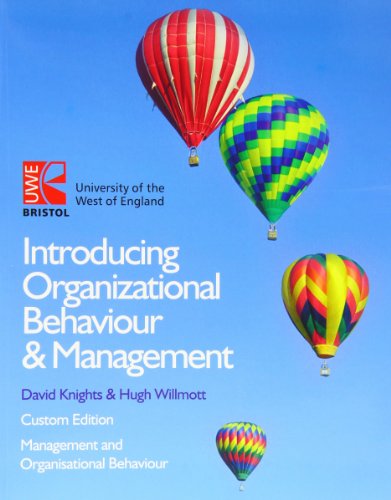 9781408032565: Introducing Organizational Behaviour and Management