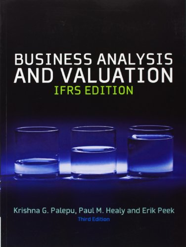 9781408056424: Business Analysis & Valuation: Text and Cases