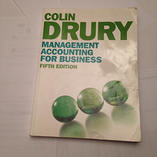 Stock image for Management Accounting for Business for sale by AwesomeBooks