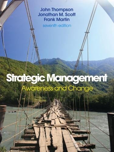 Imagen de archivo de Strategic Management: Awareness & Change a la venta por MusicMagpie