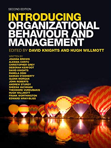 Stock image for Introducing Organizational Behaviour and Management for sale by Better World Books Ltd