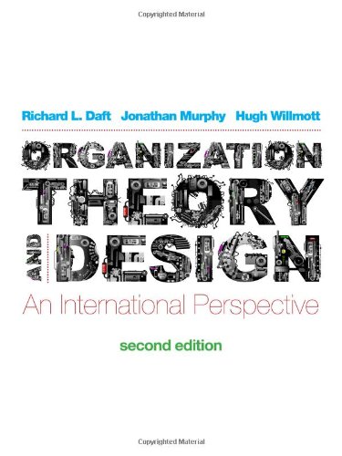9781408072301: Organization Theory and Design