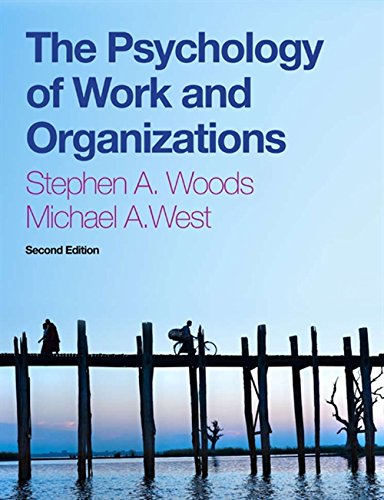 Beispielbild fr The Psychology of Work and Organizations (2nd Edn) zum Verkauf von Anybook.com