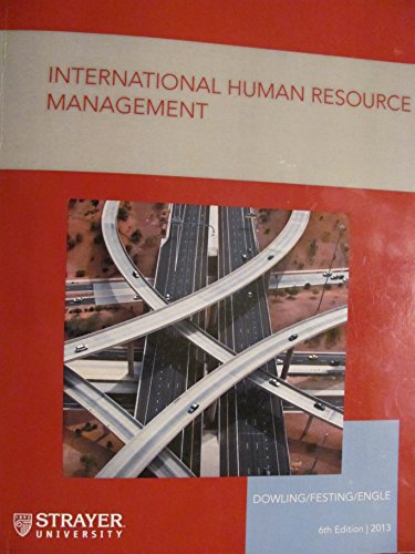 International Human Resource Management With Coursemate 6Ed (Pb 2016)