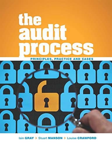9781408081709: The Audit Process: Principles, Practice and Cases