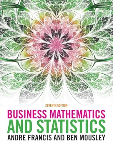 Beispielbild fr Business Mathematics and Statistics zum Verkauf von WorldofBooks