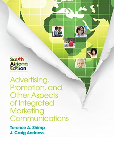 Imagen de archivo de Advertising Promotion and Other Aspects of Integrated Marketing Communications : South African Edition a la venta por GreatBookPrices