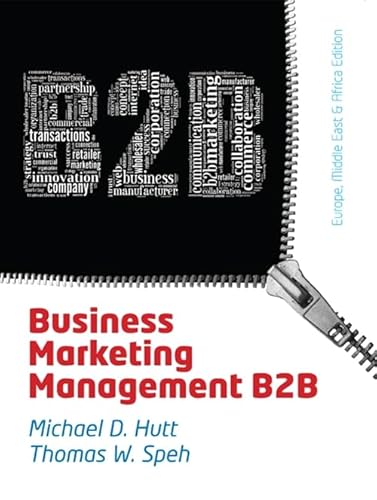 Beispielbild fr Business Marketing Management: B2B, EMEA Edition zum Verkauf von WorldofBooks