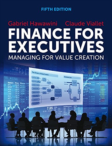Imagen de archivo de Finance for Executives: Managing for Value Creation a la venta por WorldofBooks