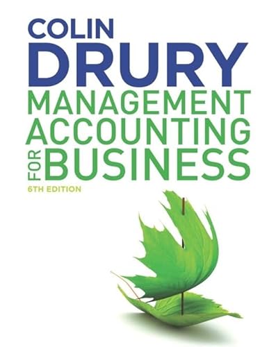 9781408093818: Management Accounting for Business