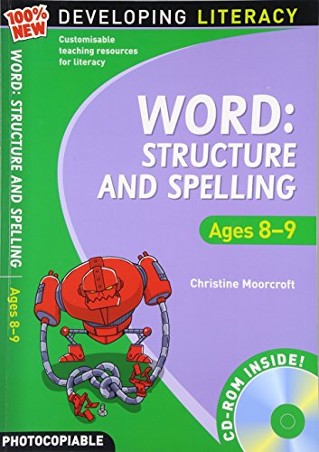 9781408100639: Word: Structure and Spelling Ages 8-9 (100% New Developing Literacy)