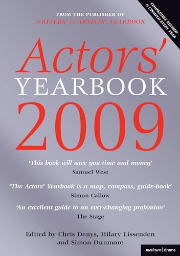 Stock image for Actors' Yearbook 2009 (Actors' Yearbook) for sale by AwesomeBooks