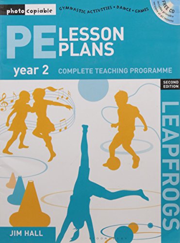 Beispielbild fr PE Lesson Plans Year 2: Photocopiable Gymnastic Activities, Dance and Games Teaching Programmes (Leapfrogs) zum Verkauf von WorldofBooks