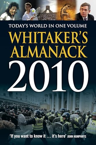 Imagen de archivo de Whitaker's Almanack 2010 a la venta por AwesomeBooks