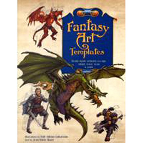 Beispielbild fr Fantasy Art Templates: Ready-made Artwork to Copy, Adapt, Trace, Scan and Paint zum Verkauf von WorldofBooks