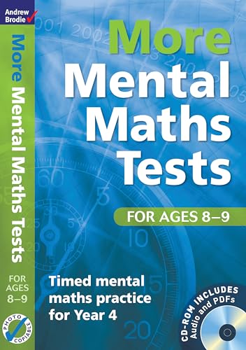 Imagen de archivo de More Mental Maths Tests for ages 8-9: Timed Mental Maths Practice for Year 4 a la venta por WorldofBooks