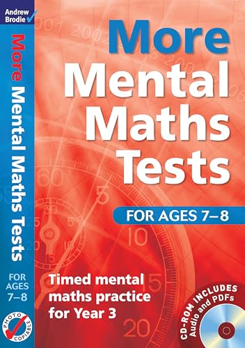 9781408124079: More Mental Maths Tests for Ages 7-8: Timed Mental Maths Practice for Year 3