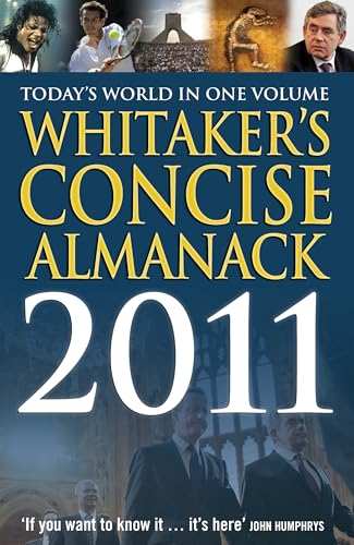 Stock image for Whitakers Concise Almanack 2011 for sale by Reuseabook
