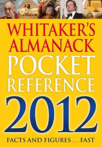 Beispielbild fr Whitaker's Almanack Pocket Reference 2012 zum Verkauf von WorldofBooks