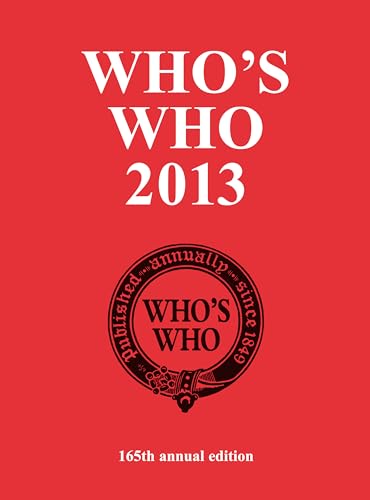 Beispielbild fr Who's Who 2013 zum Verkauf von Better World Books