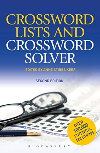 9781408171035: Crossword Lists & Crossword Solver: Over 100,000 potential solutions including technical terms, place names and compound expressions