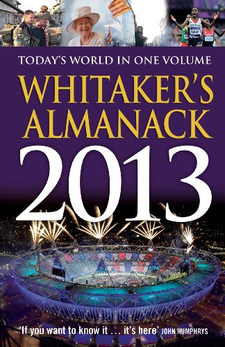 Stock image for Whitaker's Almanack 2013 for sale by WorldofBooks