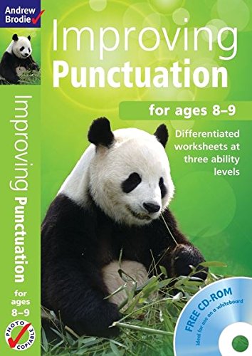 Imagen de archivo de Improving Punctuation 8-9 (Book & CD Rom) a la venta por Chiron Media