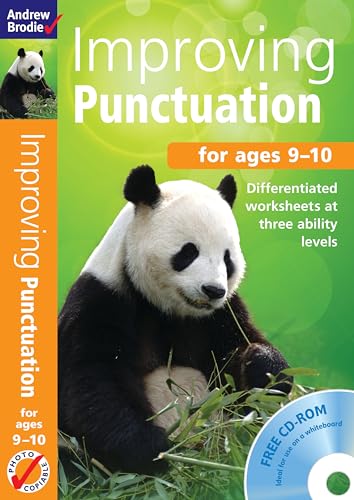 Imagen de archivo de Improving Punctuation 9-10 (Book & CD Rom) a la venta por AwesomeBooks