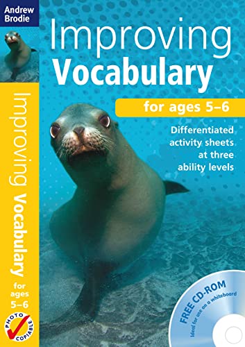 Imagen de archivo de Improving Vocabulary 5-6 Book & CD Rom a la venta por WYEMART LIMITED