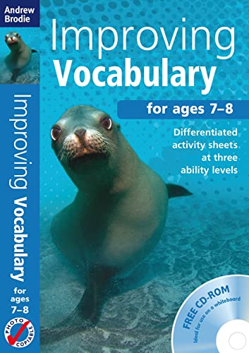 Imagen de archivo de Improving Vocabulary 7-8 Book & CD Rom a la venta por Orbiting Books