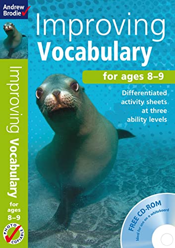 Stock image for Improving Vocabulary 8-9 Book & CD Rom for sale by Pearlydewdrops