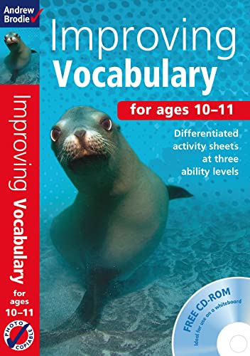 Stock image for Improving Vocabulary 10-11 Book and CD Rom for sale by Greener Books