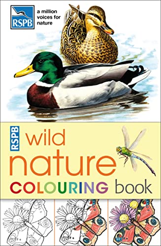 Stock image for RSPB Wild Nature Colouring Book for sale by AwesomeBooks