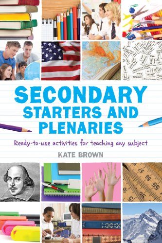 Stock image for Secondary Starters and Plenaries for sale by Blackwell's