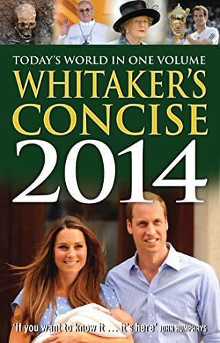 Stock image for Whitaker's Concise Almanack 2014 for sale by Better World Books Ltd