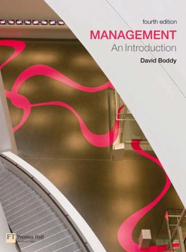 Management: WITH How to Write Essays and Assignments AND Companion Website with GradeTracker Student Access Card: An Introduction (9781408200247) by David Boddy; Kathleen McMillan; Jonathan Weyers