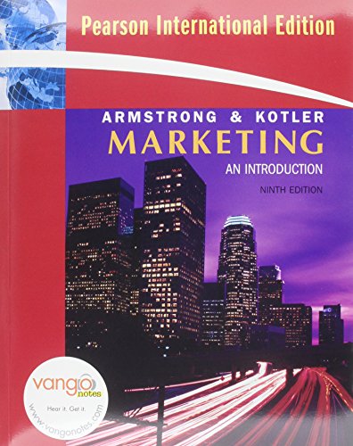 Marketing: AND " Student Study Guide " (9781408200575) by Gary Armstrong; Philip Kotler