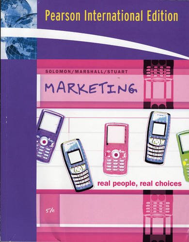 Marketing Plan Handbook: AND " Marketing, Real People, Real Choices " (9781408200872) by Marian Burk Wood; Michael R. Solomon; Greg W Marshall; Elnora W. Stuart